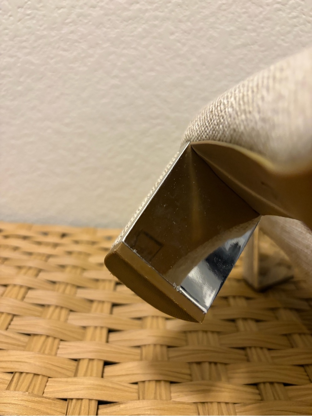 Alfani Mirror and Tweed Heel - Picture 3 of 7